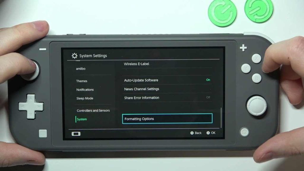 How to Reset Nintendo Switch - Restoring Factory Settings